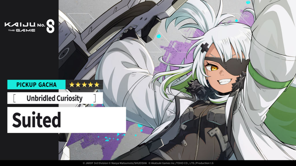 Kaiju No. 8 THE GAME Adds New 5-Star Character Suited, Launches Mini Special Event