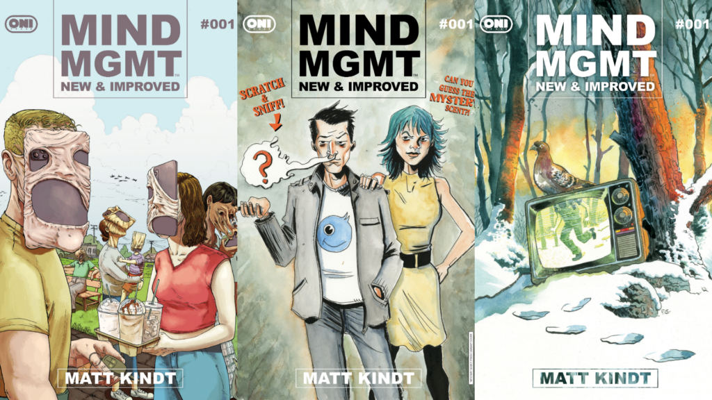 Matt Kindt Launches Mind MGMT: New & Improved #1 With “Operation: Blind Bag” Variant Program