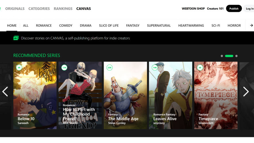 WEBTOON’s New Unified CANVAS Platform and What It Means for Creators