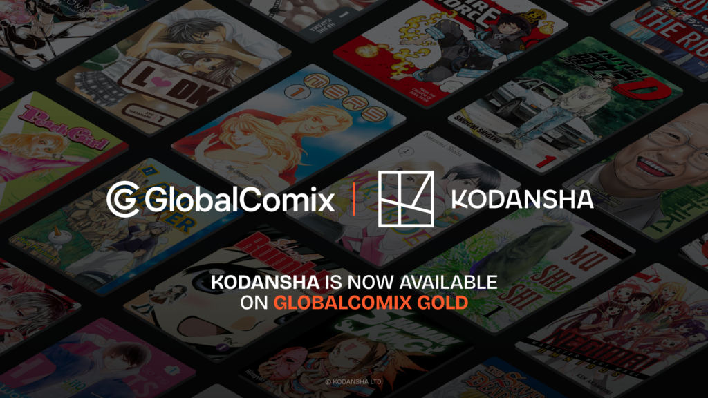 GlobalComix Adds 1,500+ Kodansha Manga Titles to Subscription Library