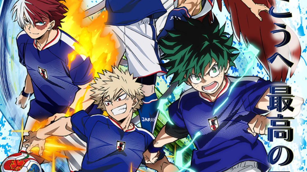 My Hero Academia Reveals Japan National Soccer Team Collaboration Ahead of 2026 World Cup