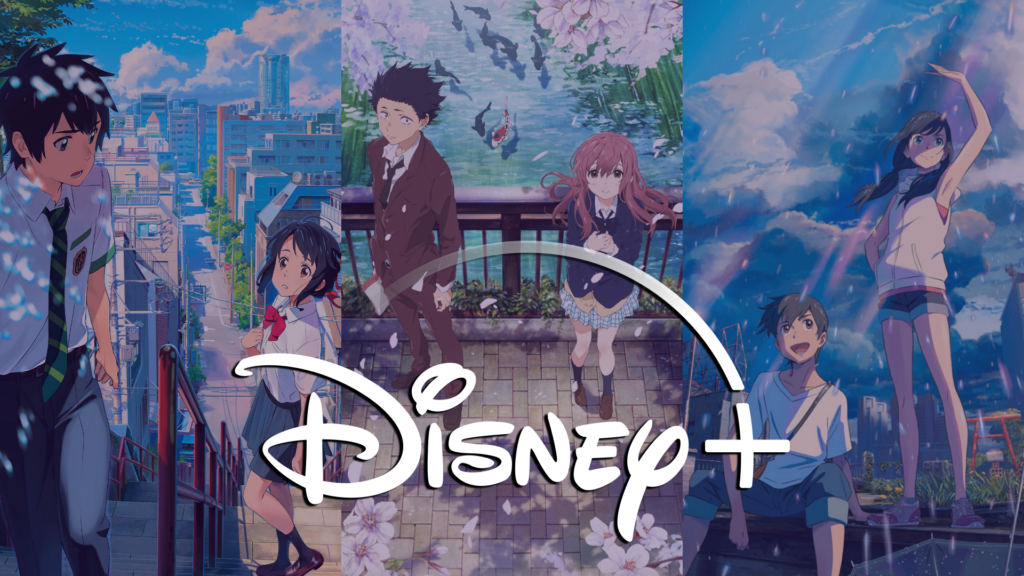 Disney Plus Expands Anime Library in UK and France With 10+ Films Including Your Name, Weathering with You, Wolf Children and More