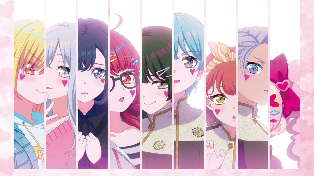 BanG Dream! YUME∞MITA and The 100 Girlfriends Who Really Love You Season 3 Reveal Collaboration Visual