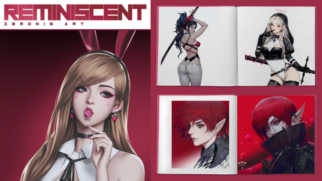 Reminiscent: Art of Zeronis Art Book Announced by Clover Press, Kickstarter Campaign Planned