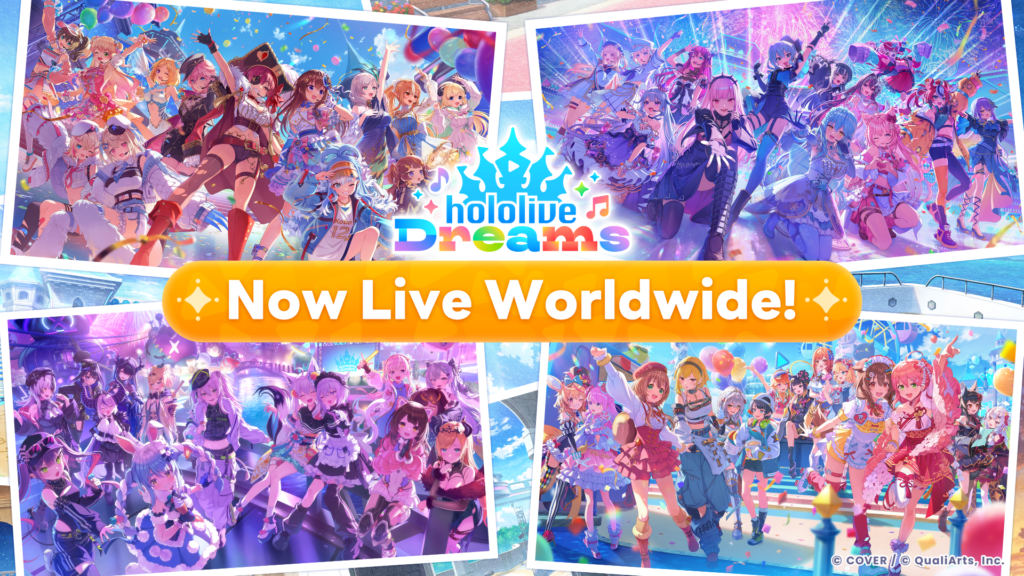 First Official hololive Smartphone Game Launches Worldwide