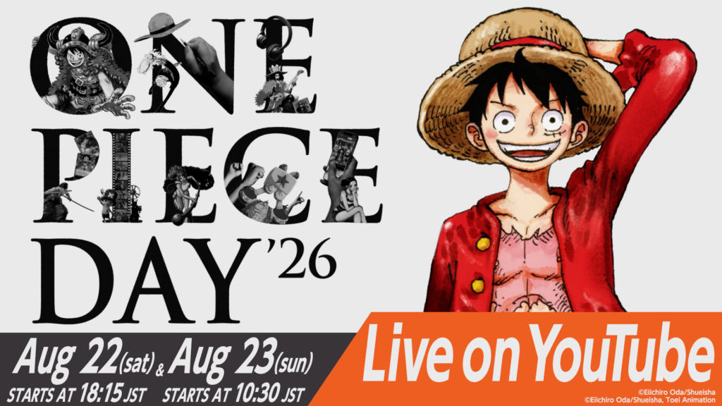 One Piece Day ’26 Reveals Global Livestream Featuring News and World Top 100 Results