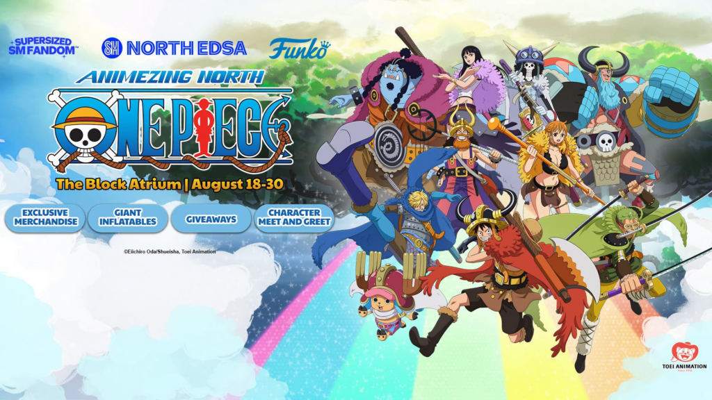 SM North EDSA Brings Brogy and Dorry Inflatables to the Philippines for a Giant ONE PIECE Celebration