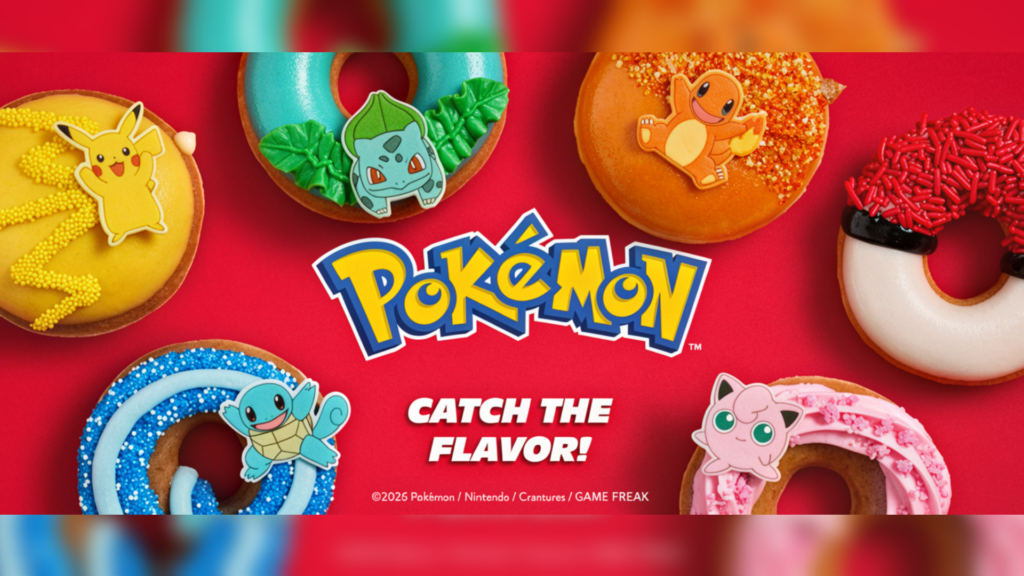 There’s a Krispy Kreme Pokémon Doughnut Collection — Will You Taste Them All?