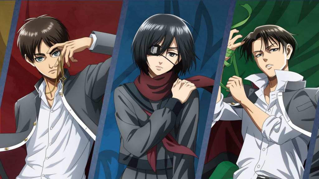Attack on Titan Café Opens in Tokyo With New WIT Studio Illustrations
