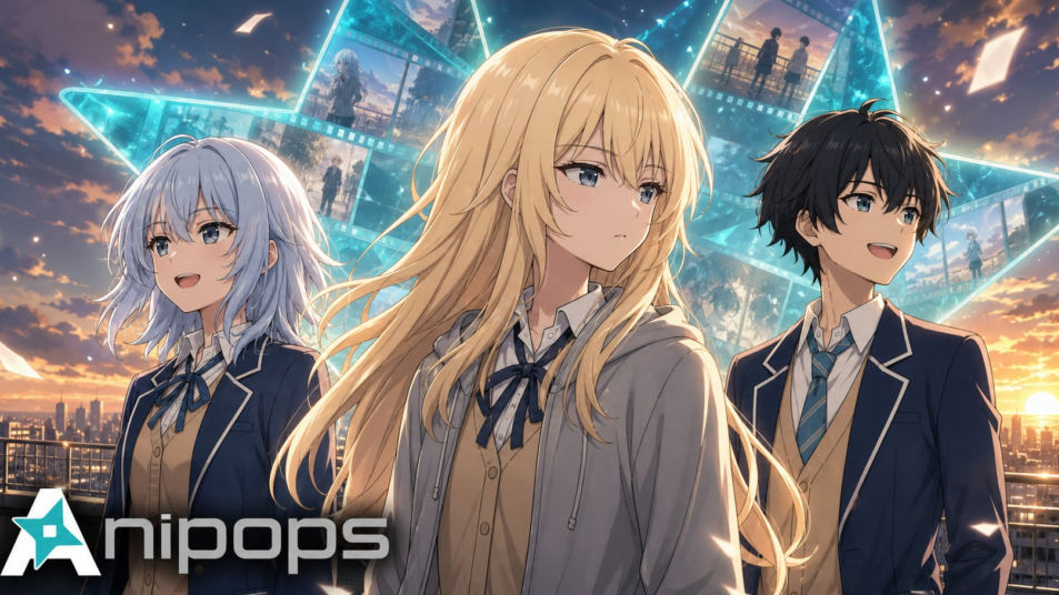 PIXTA’s Japanese Short-Form AI Anime Platform Anipops Launches With New Studio and 5 Original Series