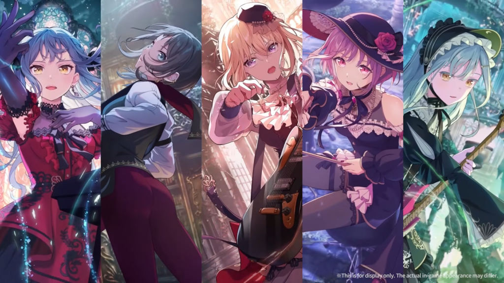 BanG Dream! Ave Mujica x BanG Dream! Our Notes Story Link Trailer Unveiled
