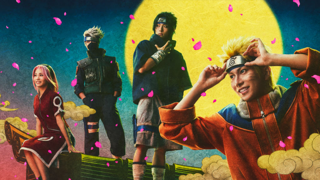 Naruto Non-Verbal Live Show Reveals Team 7 Key Visual and Character Visuals Starring Naruto, Sasuke, Sakura and Kakashi