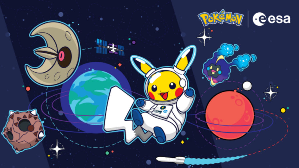 A World Space Week Pokémon × ESA Collaboration Has Launched