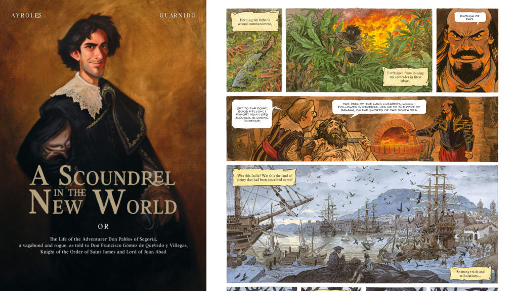 Oni Press and Magnetic Press Launch A Scoundrel in the New World Kickstarter From Blacksad Artist Juanjo Guarnido and Alain Ayroles