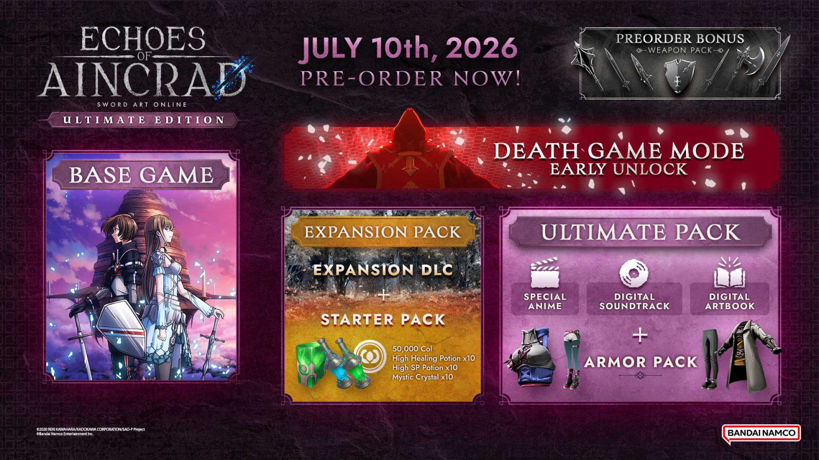 Echoes of Aincrad - Ultimate Edition 