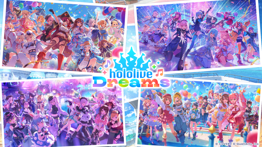 Hololive Dreams Mobile Game Opens Global Pre-Registration, Reveals Key Visual & Trailer