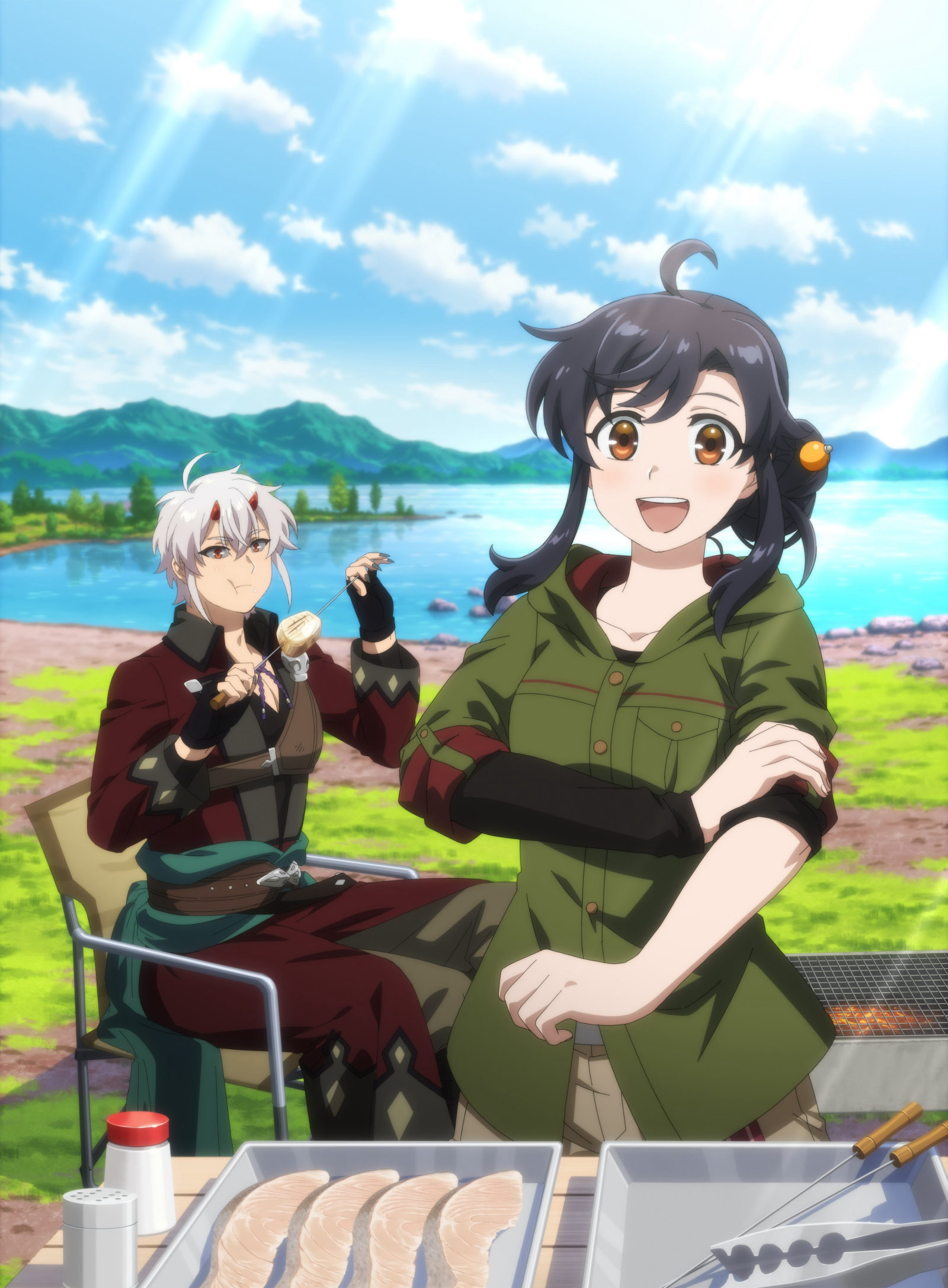 The Forsaken Saintess and Her Foodie Roadtrip in Another World - Anime Teaser Visual