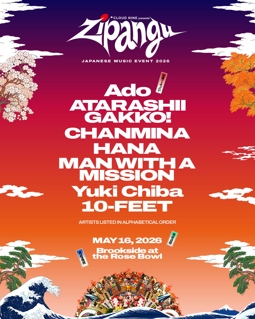 zipangu artist list