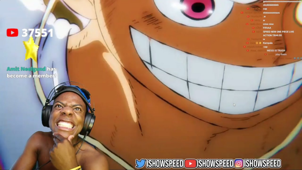 IShowSpeed Gets ‘Anime-Style Series’ Produced by One Piece’s Matt Owens