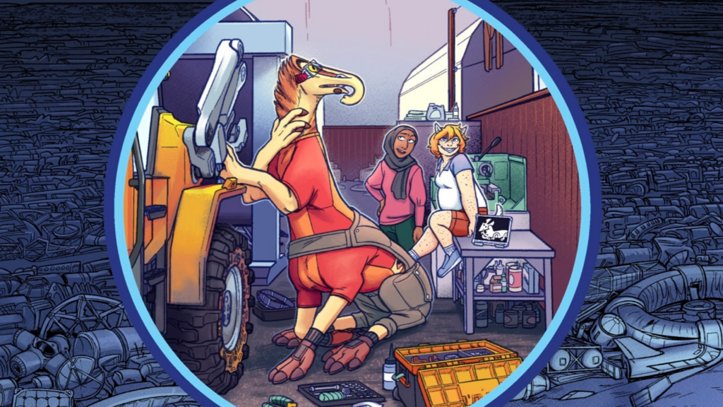 Jay Eaton’s Sci-Fi Graphic Novel Runaway to the Stars Launches on Kickstarter