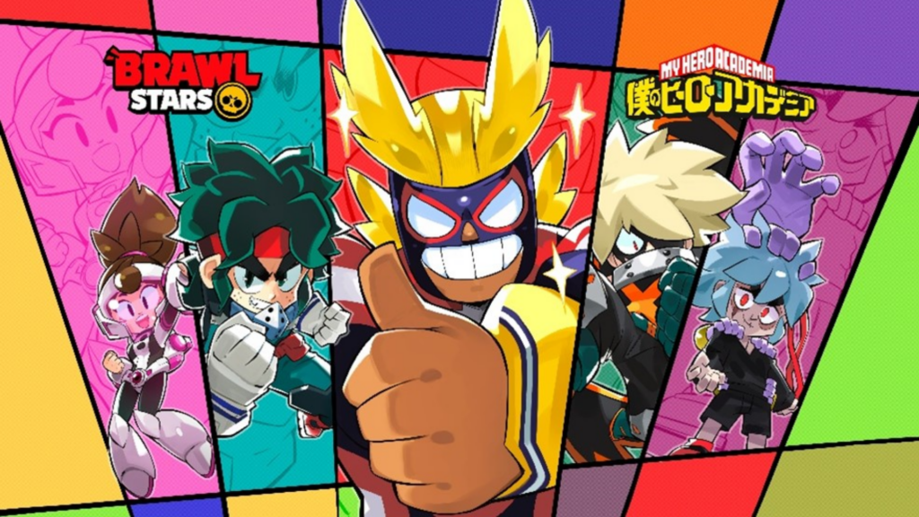 Brawl Stars Announces My Hero Academia Collaboration Skins Featuring Bakugo Edgar and Deku Fang