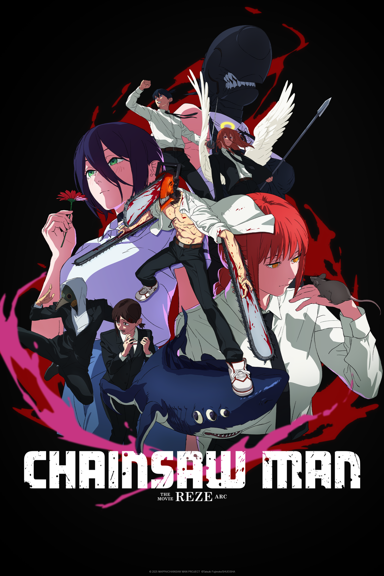 Chainsaw Man Reze arc streaming crunchyroll anime visual