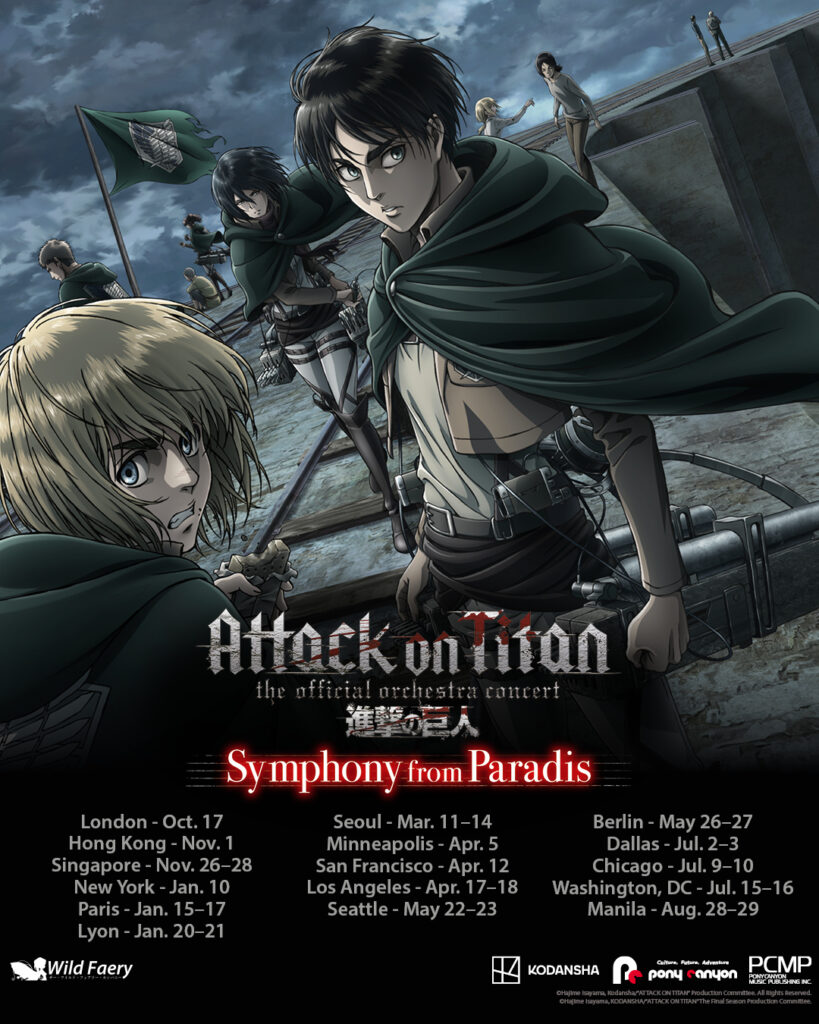 Attack on Titan: Symphony from Paradis Orcestral Concert