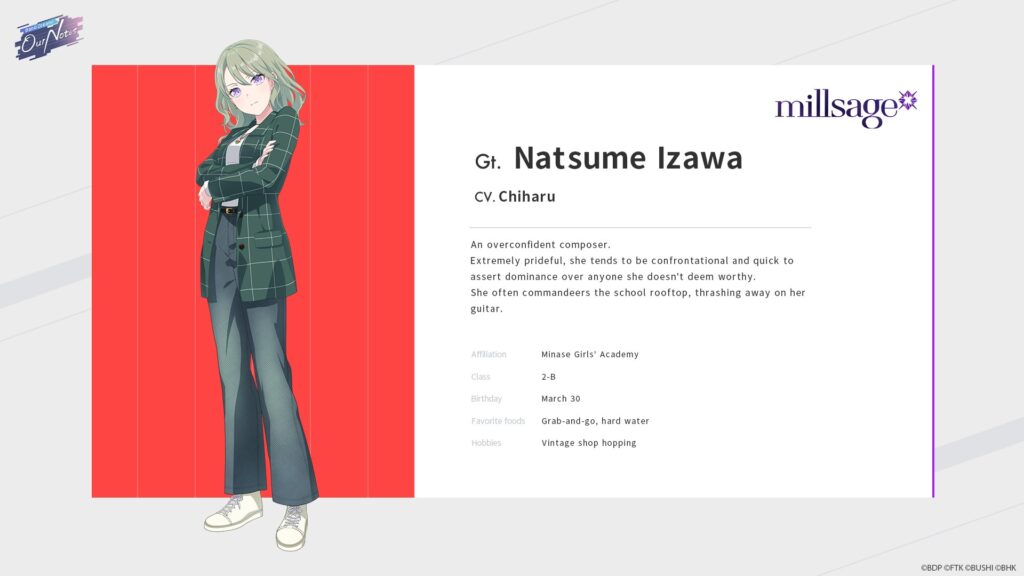 Our Notes natsume
