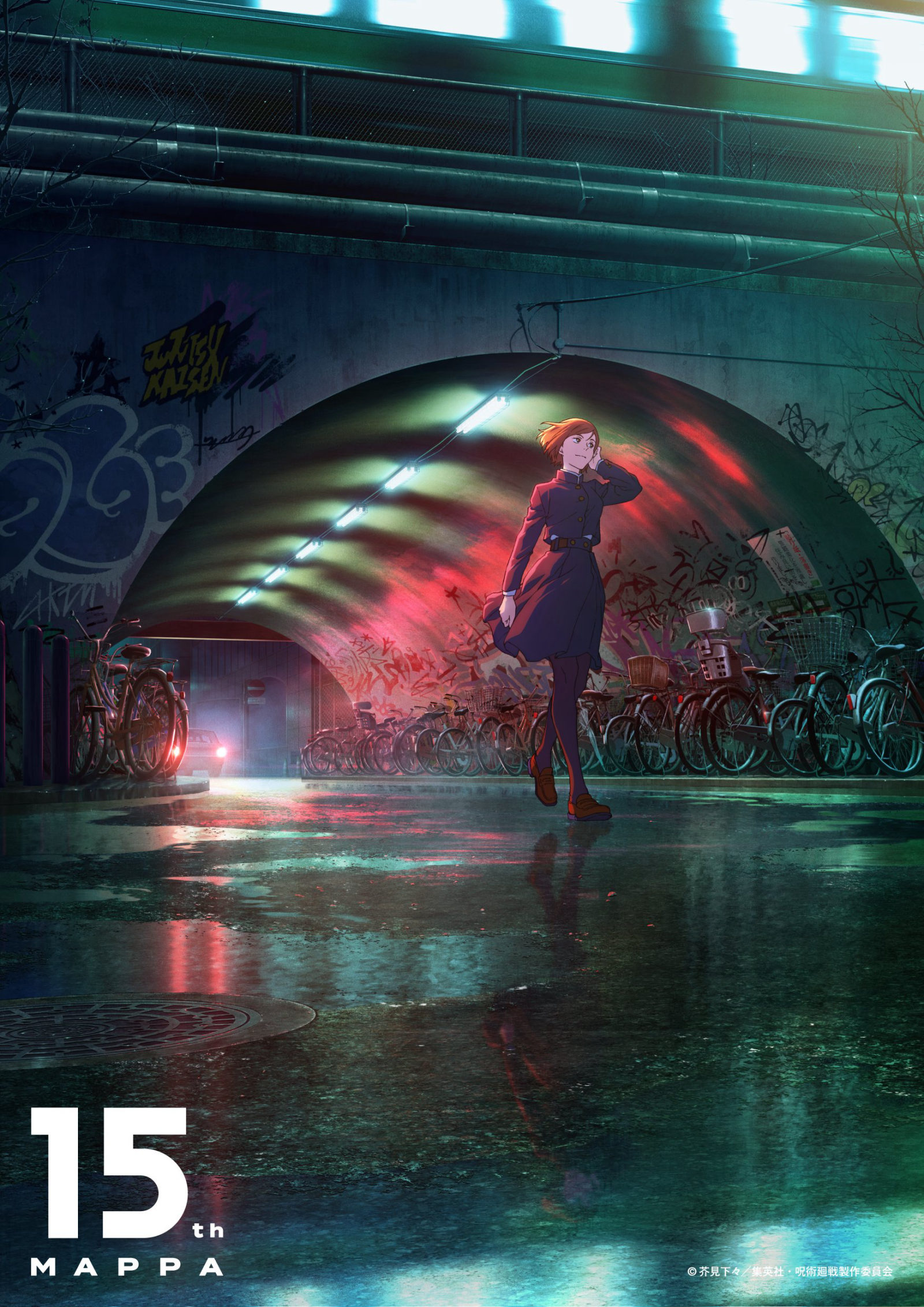 MAPPA 15th Anniversary - New JUJUTSU KAISEN Key Visual Starring Nobara Kugisaki