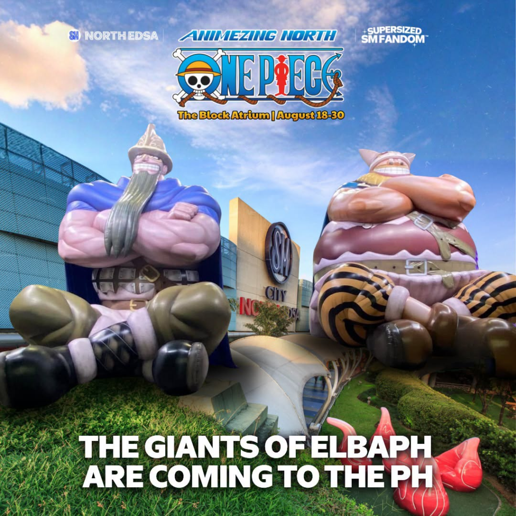 Animezing North: One Piece at SM North EDSA to feature Elbaph Giants Brogy and Dorry