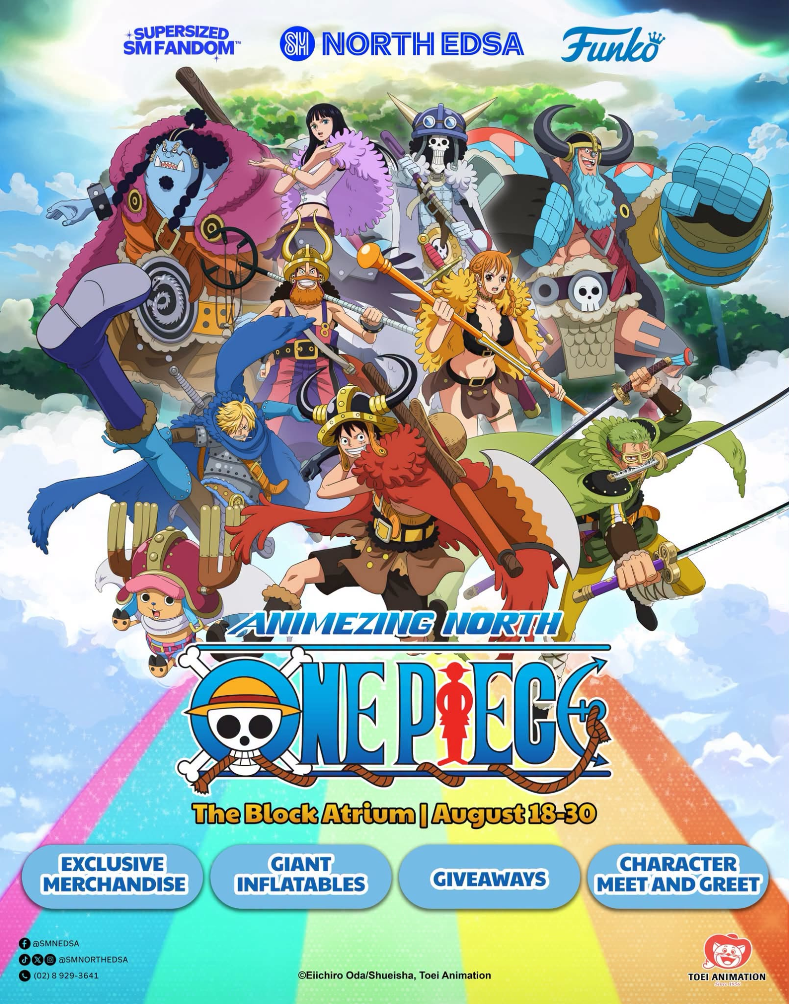 Animezing North: One Piece at SM North EDSA to feature Elbaph Giants Broggy and Dorry