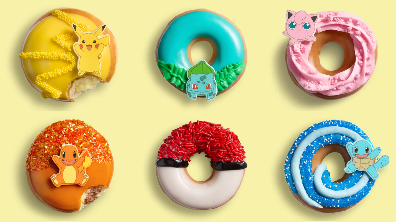 Krispy Kreme Pokémon Doughnut Collection