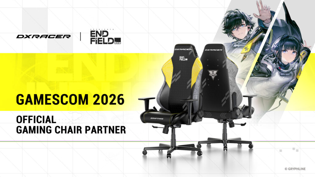 DXRacer Announces Arknights: Endfield Gaming Chair Showcase at Gamescom 2026