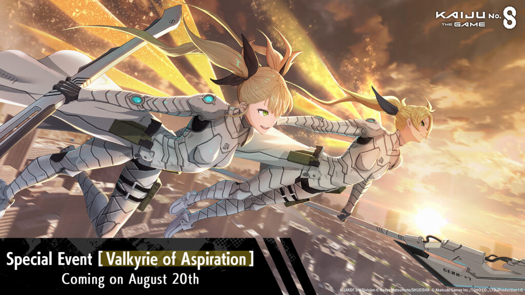 Kaiju No. 8 Game Adds Numbers Weapon 4 Kikoru Shinomiya, New “Valkyrie of Aspiration” Event